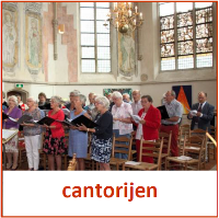 kerkdienst cantorijen